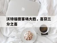 乐鱼真人体育娱乐-包含沃特福德客场大胜，喜获三分之喜的词条