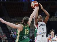 乐鱼体育平台-女篮亚洲杯决赛：澳大利亚半场54-43领先日本，田中心19分