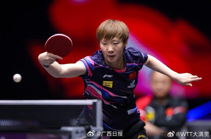 关于美国大满贯:林诗栋3线晋级王曼昱将战朱雨玲的信息